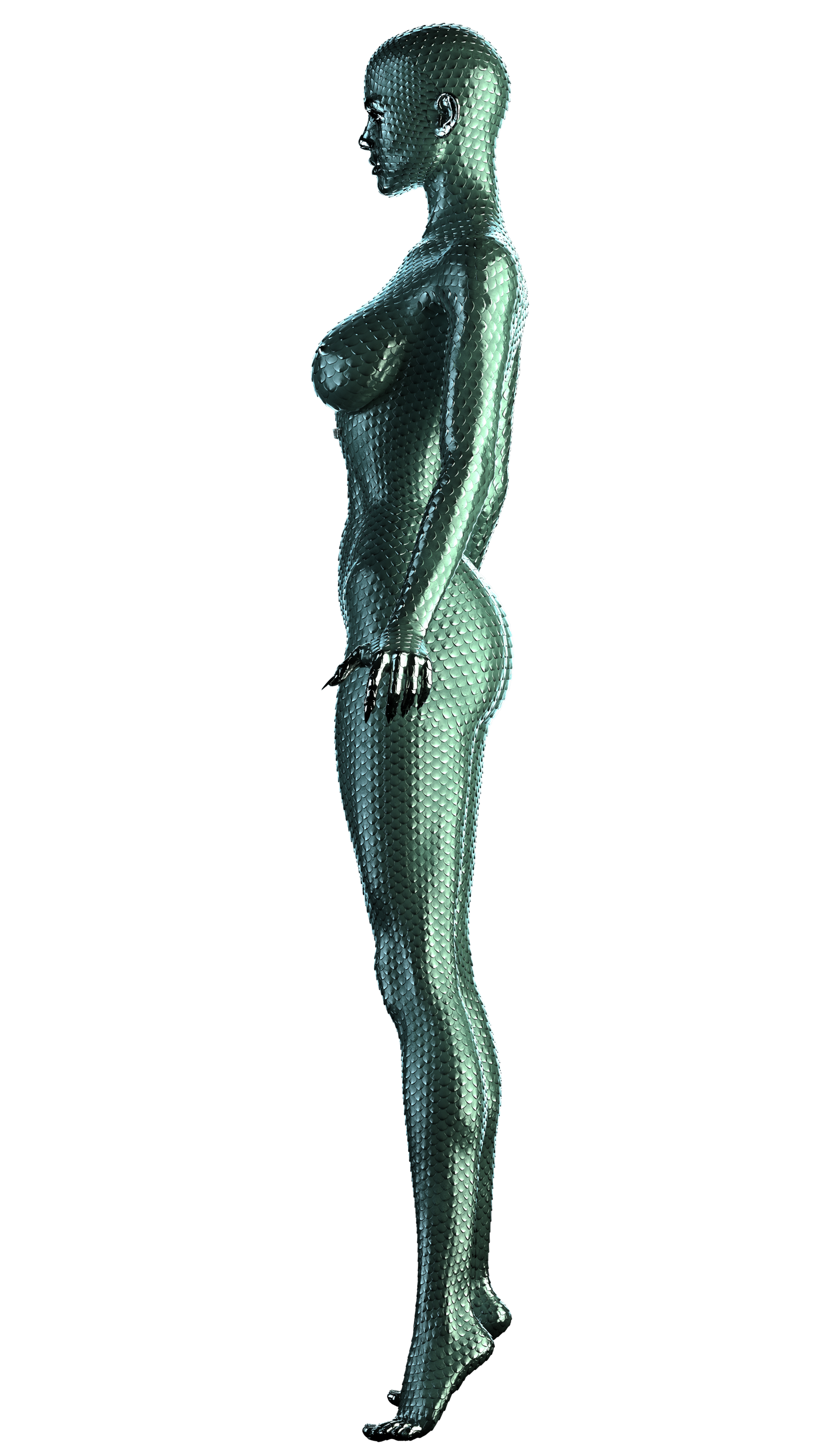 GREEN REPTILE full-body