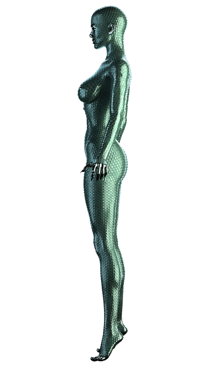 GREEN REPTILE full-body
